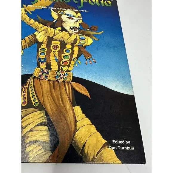 Advanced Dungeons & Dragons Fiend Folio RPG AD&D TSR 1981 #2012